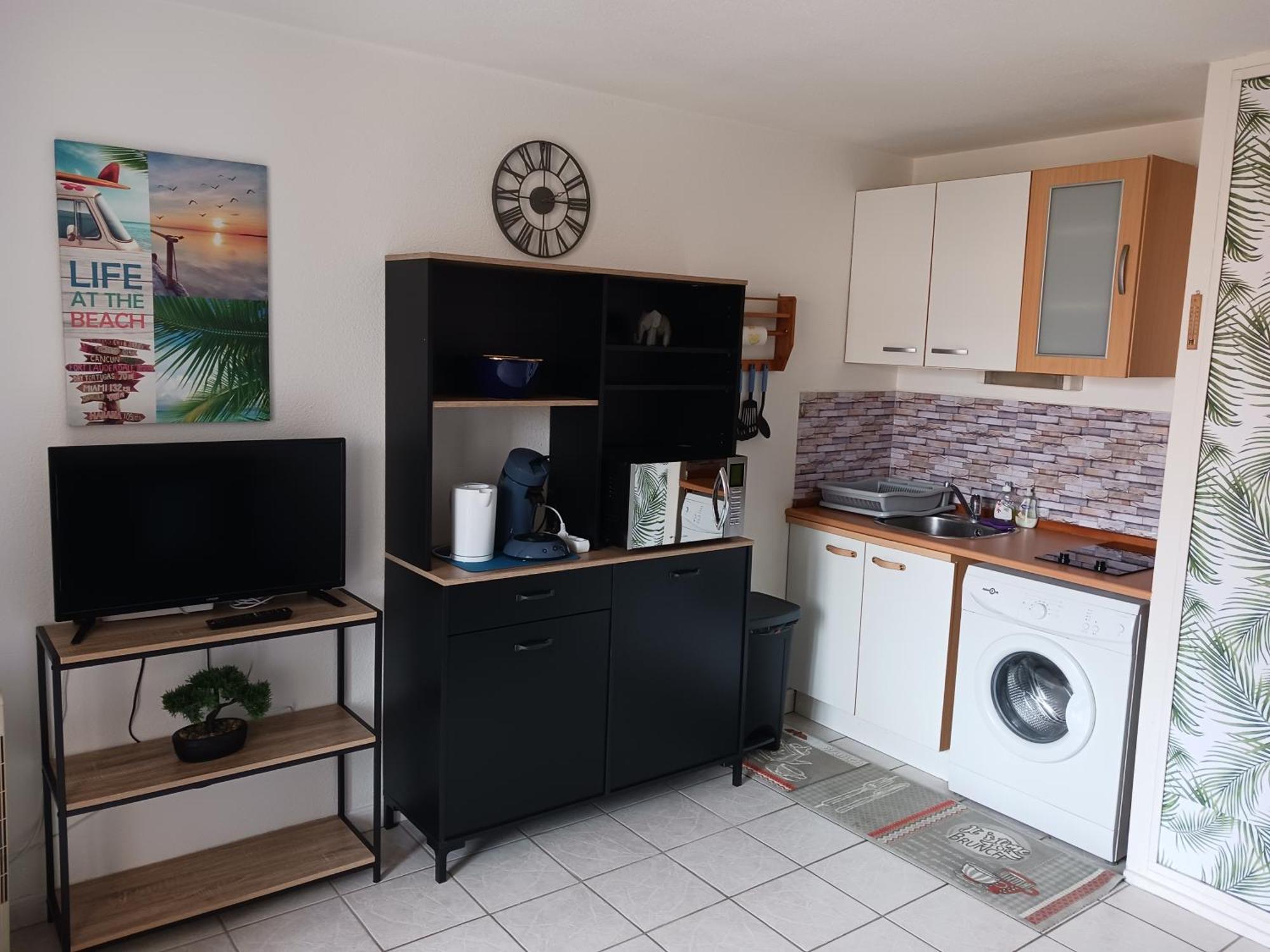 Appartement Vue Mer, Acces Direct Plage, Parking Privatif Le Barcares Exterior photo